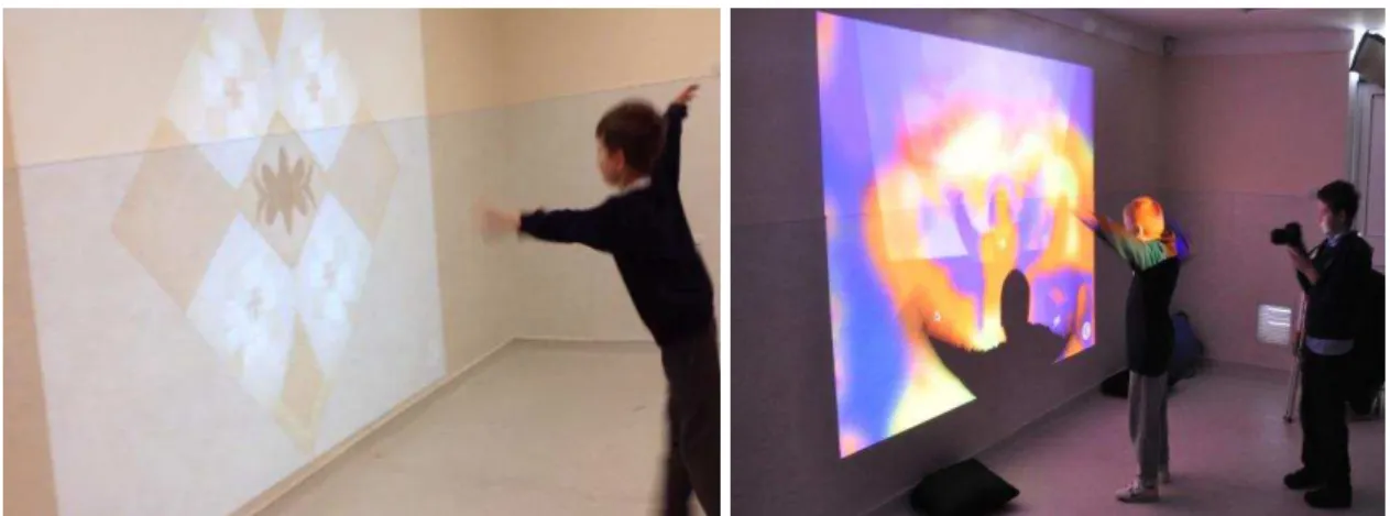 Figure 2. Somantics - Video mirroring ©Wendy Keay-Bright 