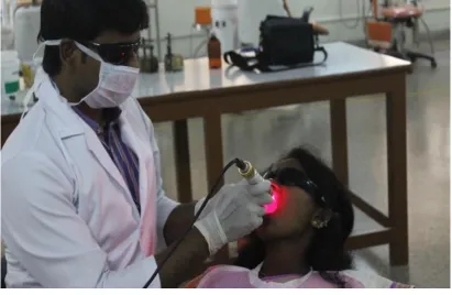 Figure 8: APPLICATION OF LOW LEVEL LASER THERAPY FOR VARIOUS 