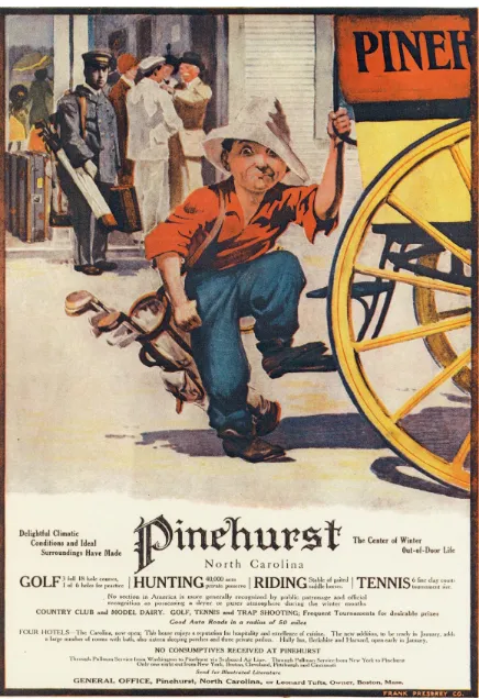 Figure 1.4 : Putter Boy advertisement. Reproduced with permission from the Tufts Archives