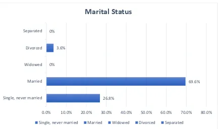 Figure 5. Marital Status Demographics. 