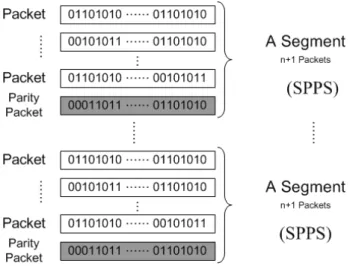 Fig. 1 Packet Level Error Correction 