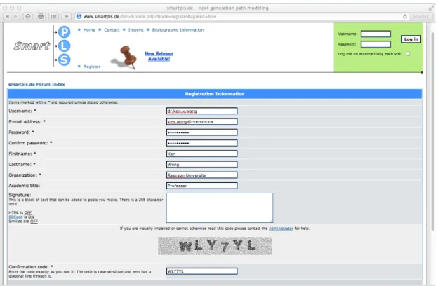 Figure 3: SmartPLS Account Registration 