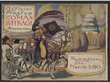 Figure 7. Benjamin Dale Photo of the Official Program for the 1913 D.C. March. 