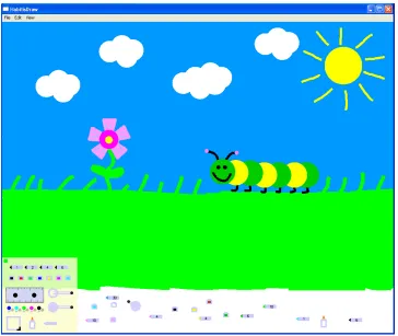 Figure 1: The HabilisDraw environment