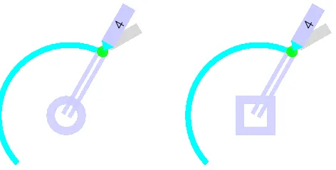 Figure 6: Two compass designs