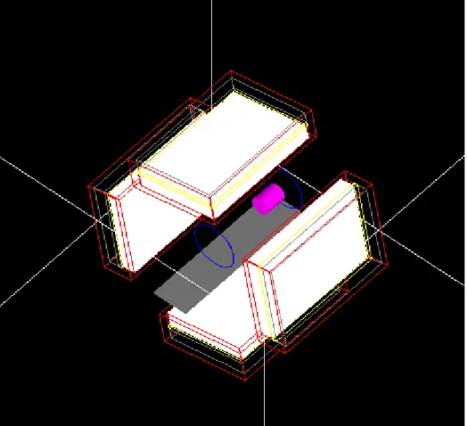 Figure 4. Generated image of SPECT scan simulation 