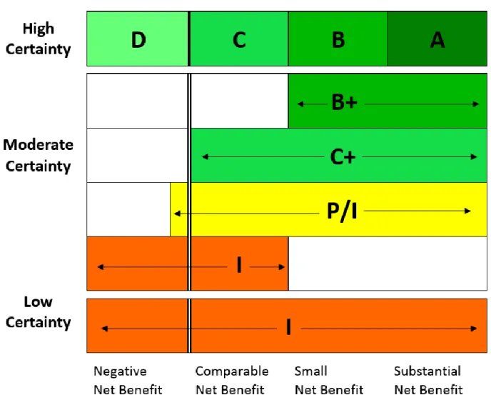 Figure 2. ICER Evidence Rating Matrix 