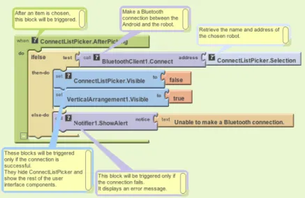 Figure 12-4. Making the Bluetooth connection