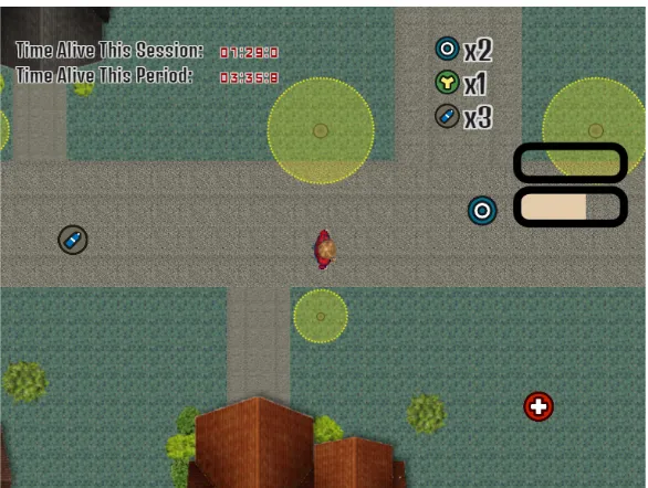 Figure 6.  Game type 5.  No feedback was displayed.  