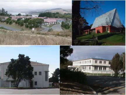 Figure One: Views of Porirua Hospital 