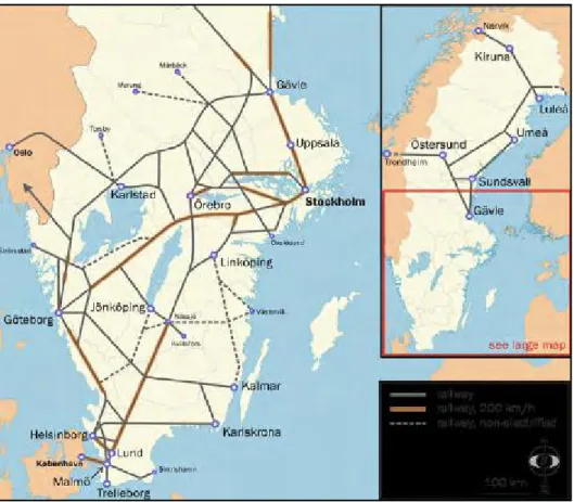 Figure 7.  SJ-2000 route Map