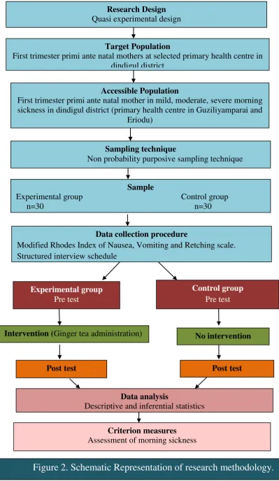 Figure 2. Schematic Representation of research methodology. 