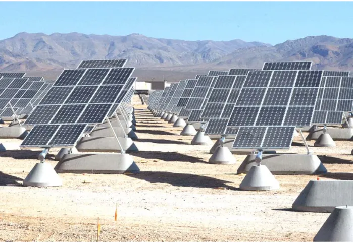 Fig  2  Solar Power Plant