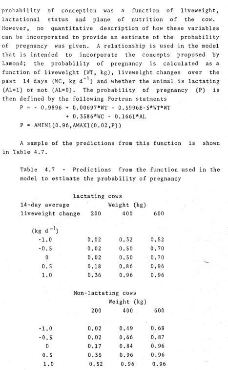 Table 4.7 - 