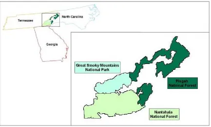 Figure 2.2 Map of the Study Area 