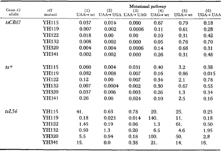 TABLE 1 