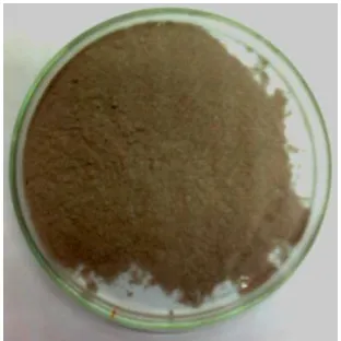 Figure 9. Isolated polysaccharide from moringa exudates 