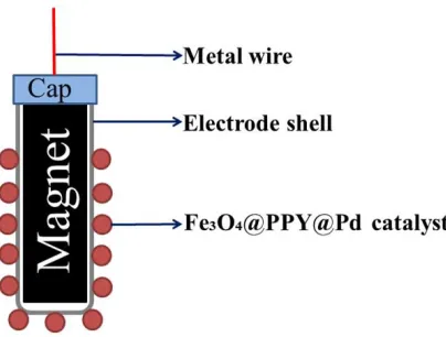Figure 1.  Schematic diagram of the 3D electrode structure. 