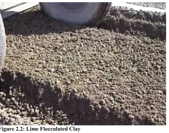 Figure 2.1: Flocculation + Reorientation of Clay Particles 