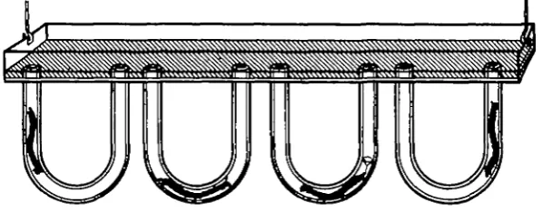 Fig. 1. Apparatus for observing the behaviour of Chironomus plumonu larvae.Description in text.