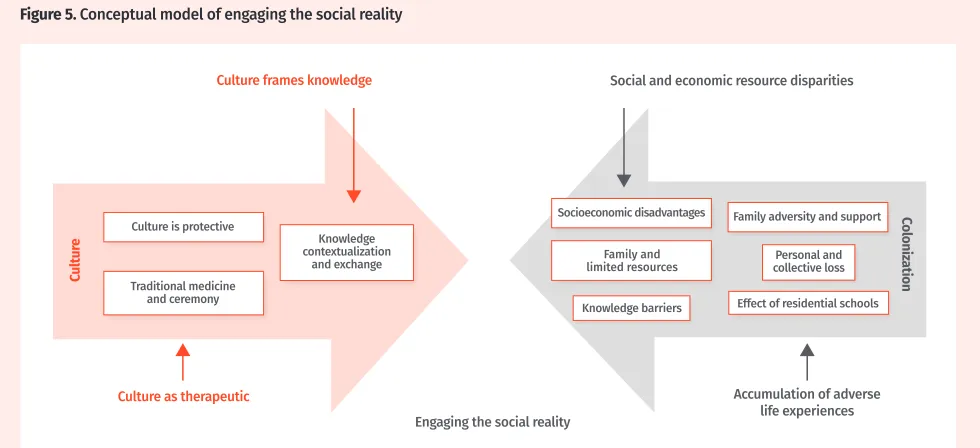 Figure 5. Conceptual model of engaging the social reality