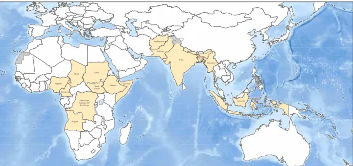 FIGURE 5 | PRIORITY COUNTRIES FOR TRANSITION PLANNING