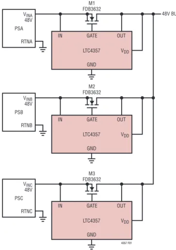 Figure 1. Droop Sharing Redundant Supplies