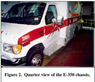 Figure 2.  Quarter view of the E-350 chassis,