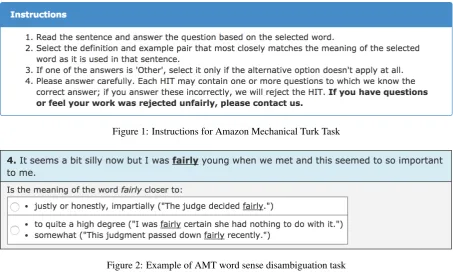 Figure 1: Instructions for Amazon Mechanical Turk Task