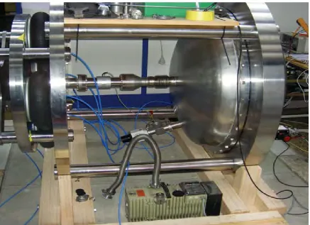 Fig. 13: View of TIMO-2 Facility at KIT being upgraded to provide 4.35 K supercritical He for testing the ITER Torus Cryopumps (courtesy of KIT)