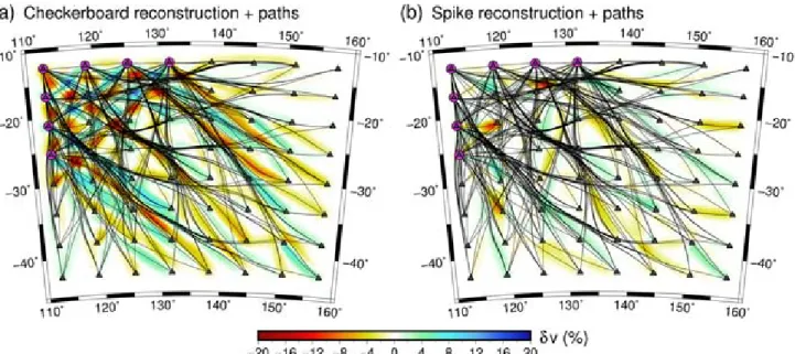 Figure 4. Comparison between path coverage and recovered structure for (a) checkerboard recovery of Fig