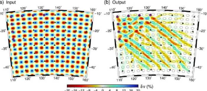 Figure 2. (a) Input checkerboard model; (b) recovered model using the path geometry of Fig