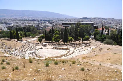FIGURE 27: THEATRE OF DIONYSOS ELEUTHEREUS, ATHENS (PERSONAL ARCHIVE, 2012) 