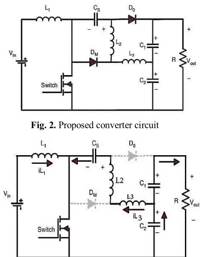 Fig. 2. Proposed converter circuit 
