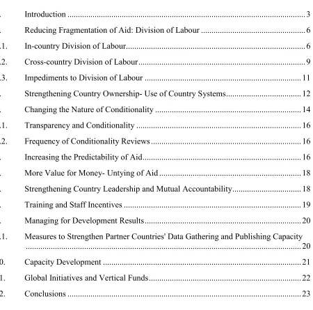 TABLE OF CO�TE�TS 