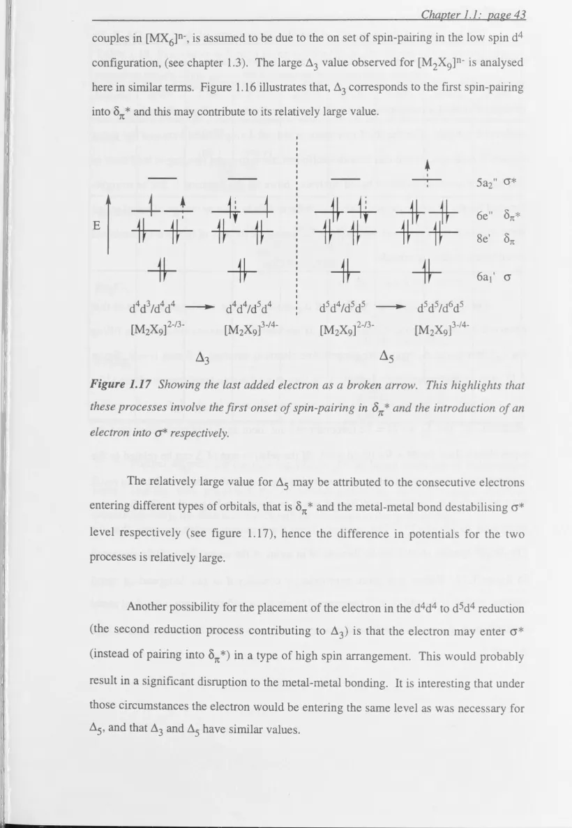 Figure 1.17 Showing the last added electron as a broken arrow. This highlights that 