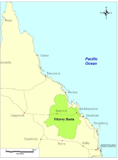 Figure 2-1 Fitzroy Basin Locality Plan 