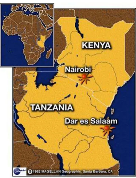 Fig. 1  Study area locations Source: http://www.unima -usa.org/