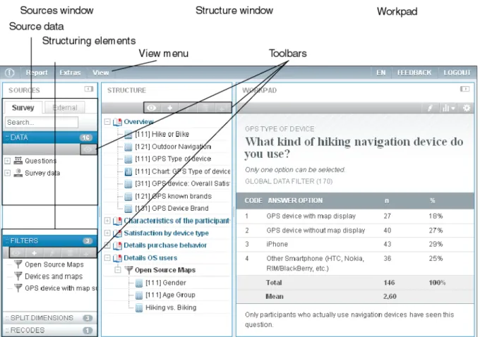 Figure 3.1 Drag-and-drop editor