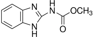 Figure 1.  Structure of Carbendazim (Methyl 2-benzimidazolecarbamate) 
