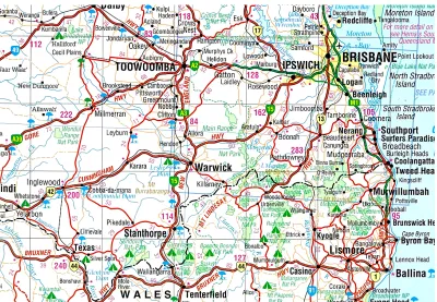 Figure 3.1: Locality map (Source: Hema Maps Australia, 2007)  