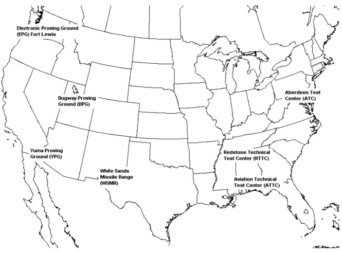 Figure 1: DTC sites participating in DTE-Arch Milestone 4.