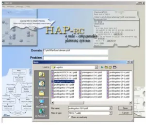 Figure 12. Selecting the input files  
