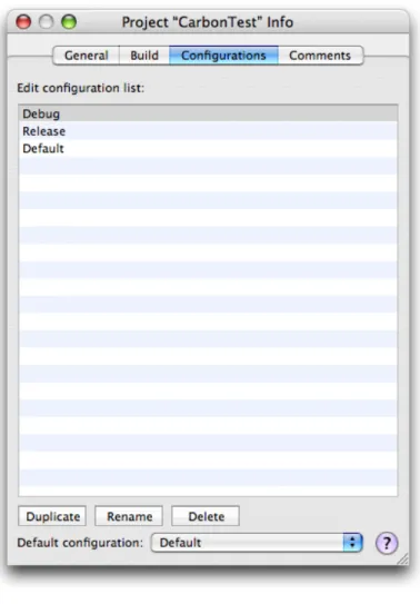 Figure 1-6 The Configurations pane