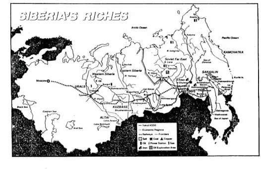 Figure 2.3 Soviet Siberian Riches