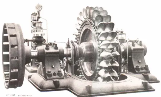 Fig. 6 Pelton Wheel With Case Removed 