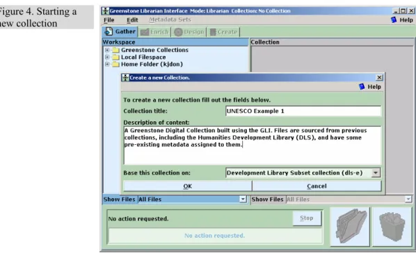 Figure 5. Exploring  the local file space 