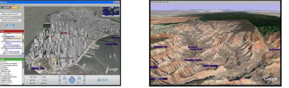 Figure 1 Google Earth (PSPE, 2005a) 