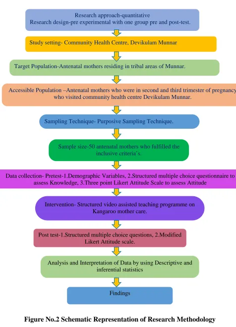 Figure No.2 Schematic Representation of Research Methodology