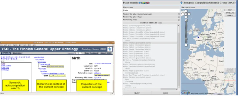 Fig. 5. The ONKI Ontology Browser’s concept view.